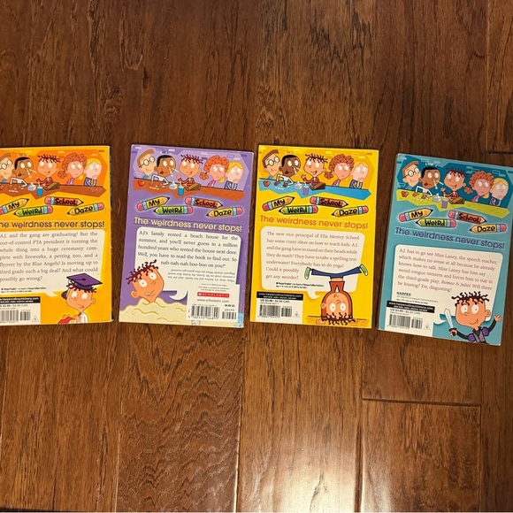 Dan Gutman Children's Book Set, Bundle of 8 from the My Weird School series - Picture 8 of 8